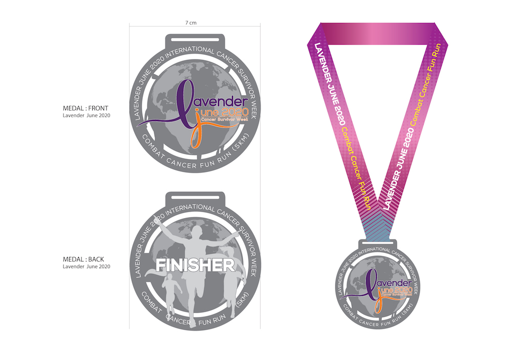 MEDAL LAVENDER 2020